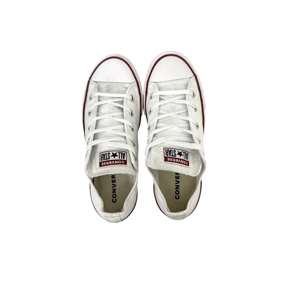 Converse Shoes Chuck Taylor All Star White Low Top Sneakers Size Youth 3